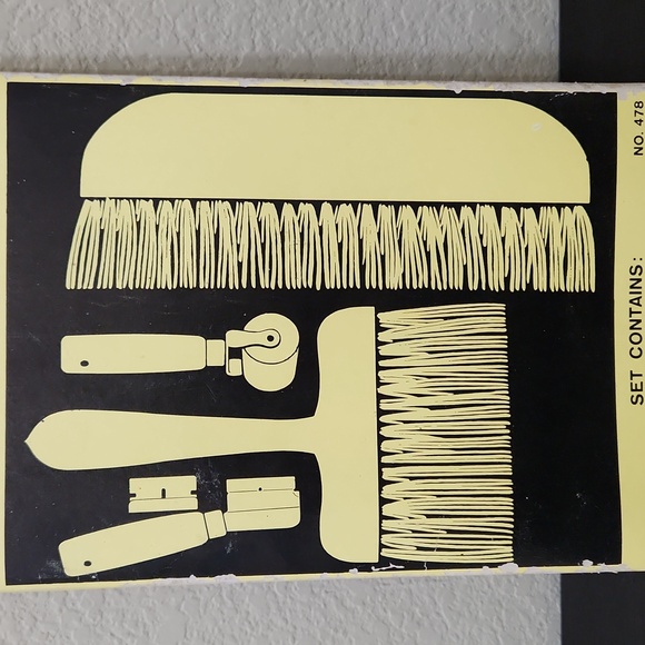 Vintage Warner No. 478 Paperhanging Tool Set - Picture 3 of 6